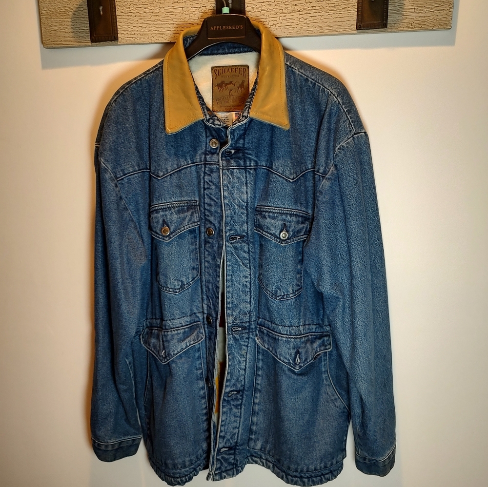 Schaeffer men's XL Legend Denim Jacket